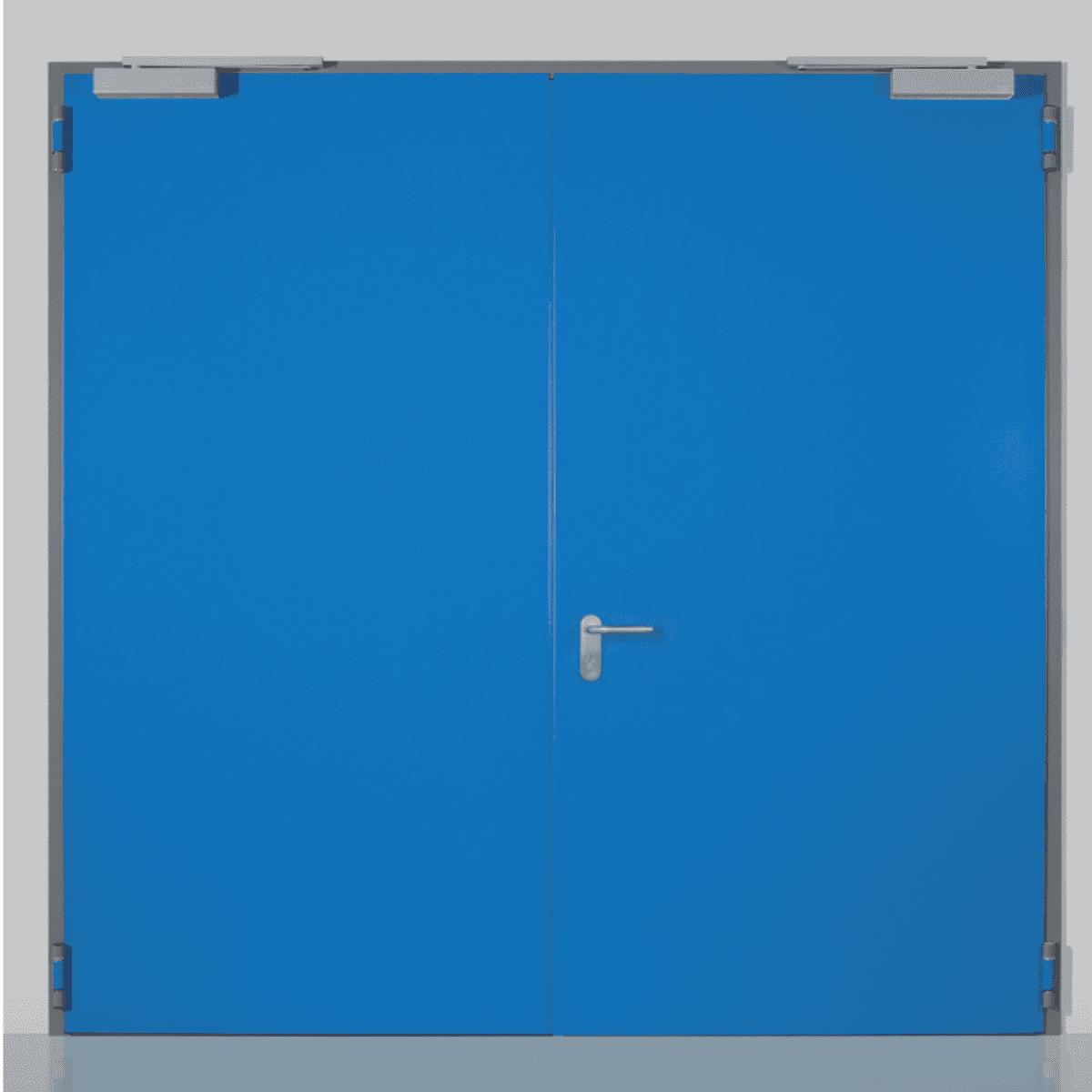 Cleanroom Double Swing Stainless Steel Hospital Interior Doors-5